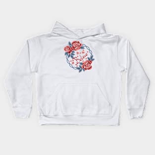 Believe - Roses Art Kids Hoodie